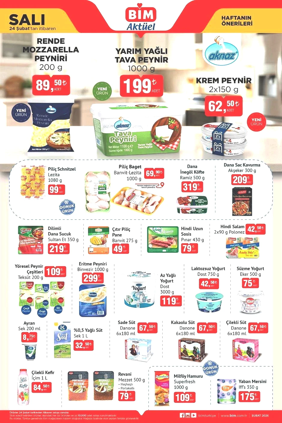 BİM 24 ŞUBAT SALI AKTÜEL KATALOĞU