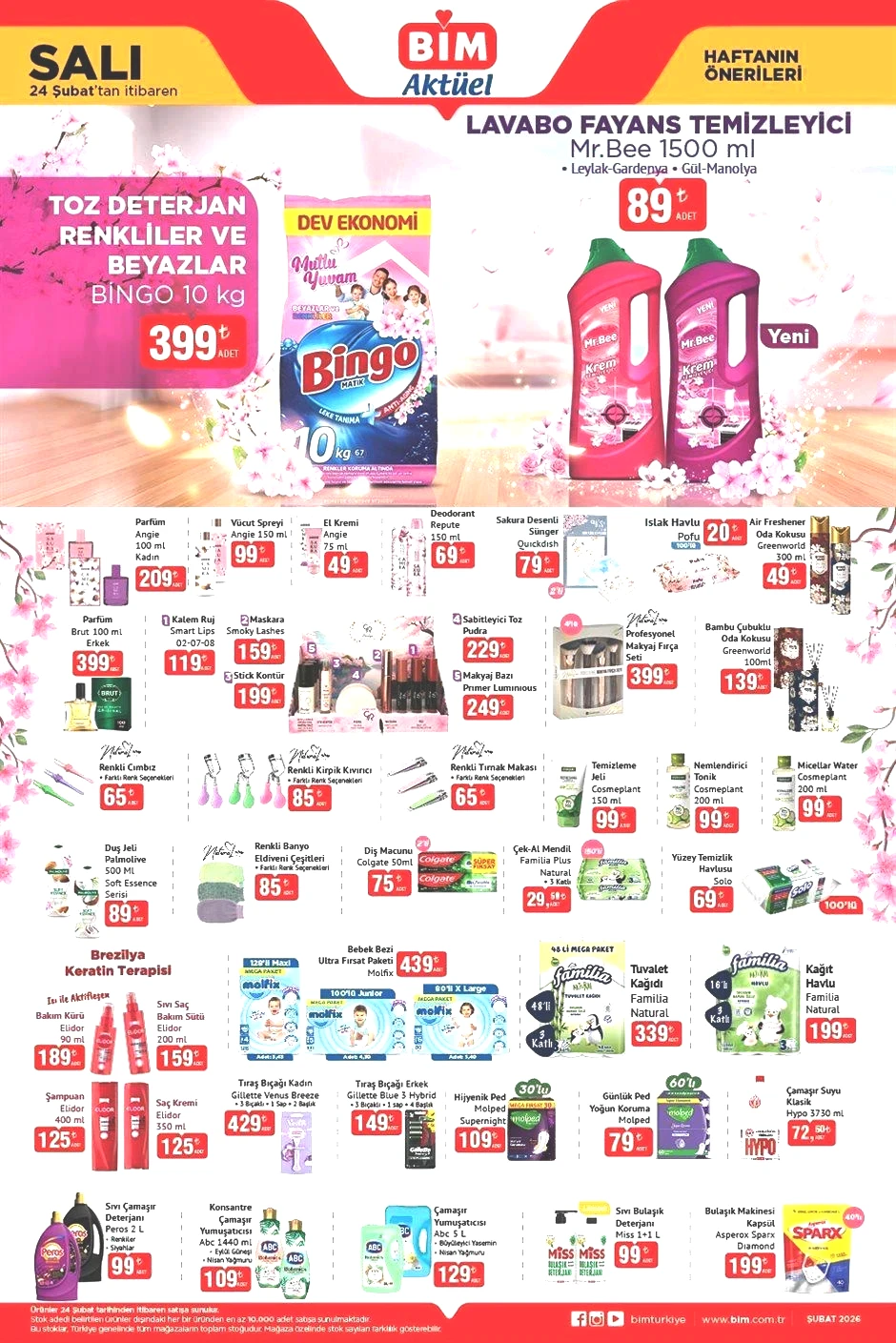 BİM 24 ŞUBAT SALI AKTÜEL KATALOĞU