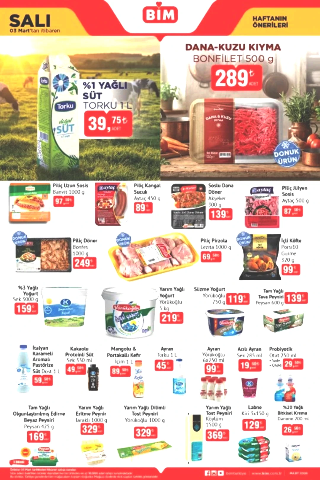 3 Mart 2026 BİM Aktüel haftanın önerileri kataloğu yayınlandı!  2