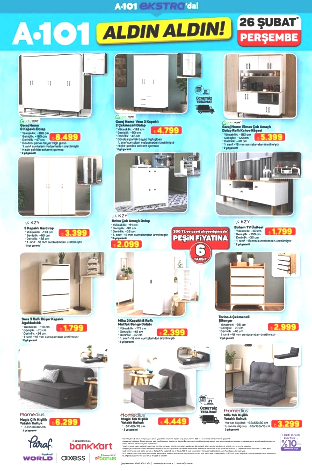 A101 e Columbia mont çeşitleri geliyor! 26 Şubat 2026 A101 katalog yayınlandı! 21