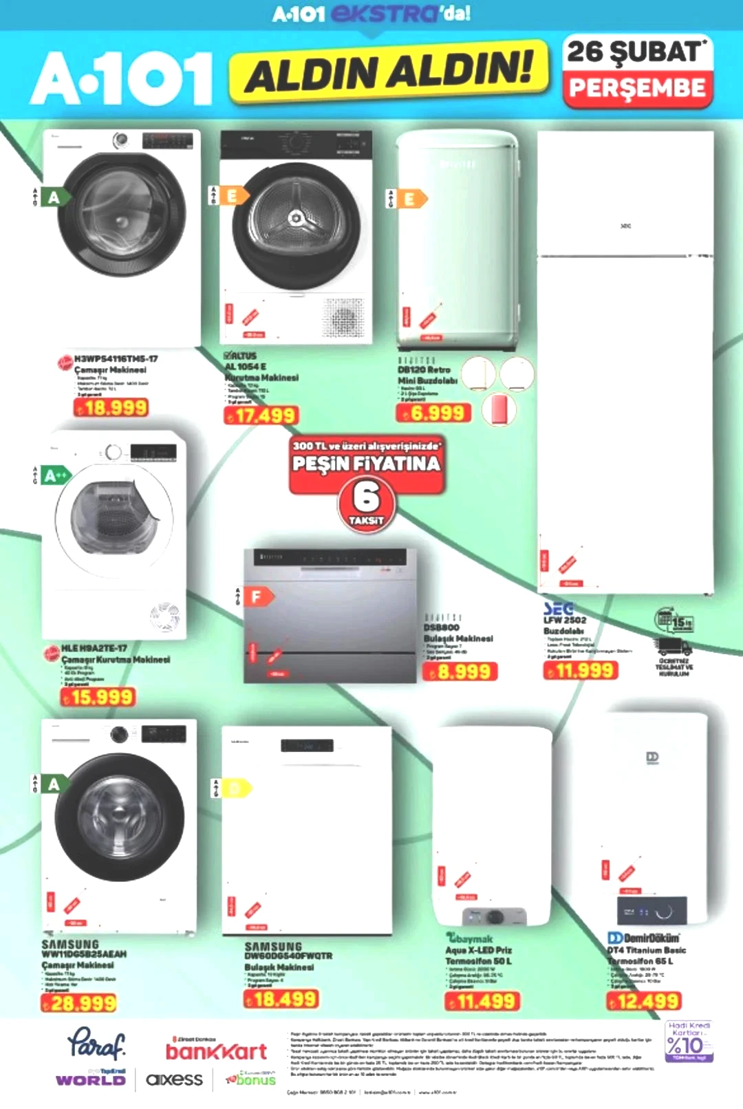 A101 e Columbia mont çeşitleri geliyor! 26 Şubat 2026 A101 katalog yayınlandı! 7