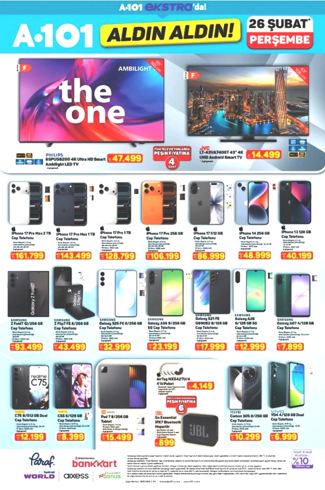 A101 e Columbia mont çeşitleri geliyor! 26 Şubat 2026 A101 katalog yayınlandı! 5